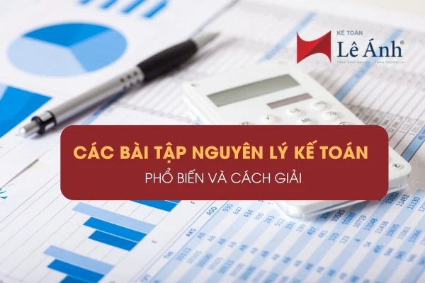 Các Bài Tập Nguyên Lý Kế Toán Phổ Biến Và Cách Giải