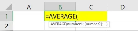 Hàm average